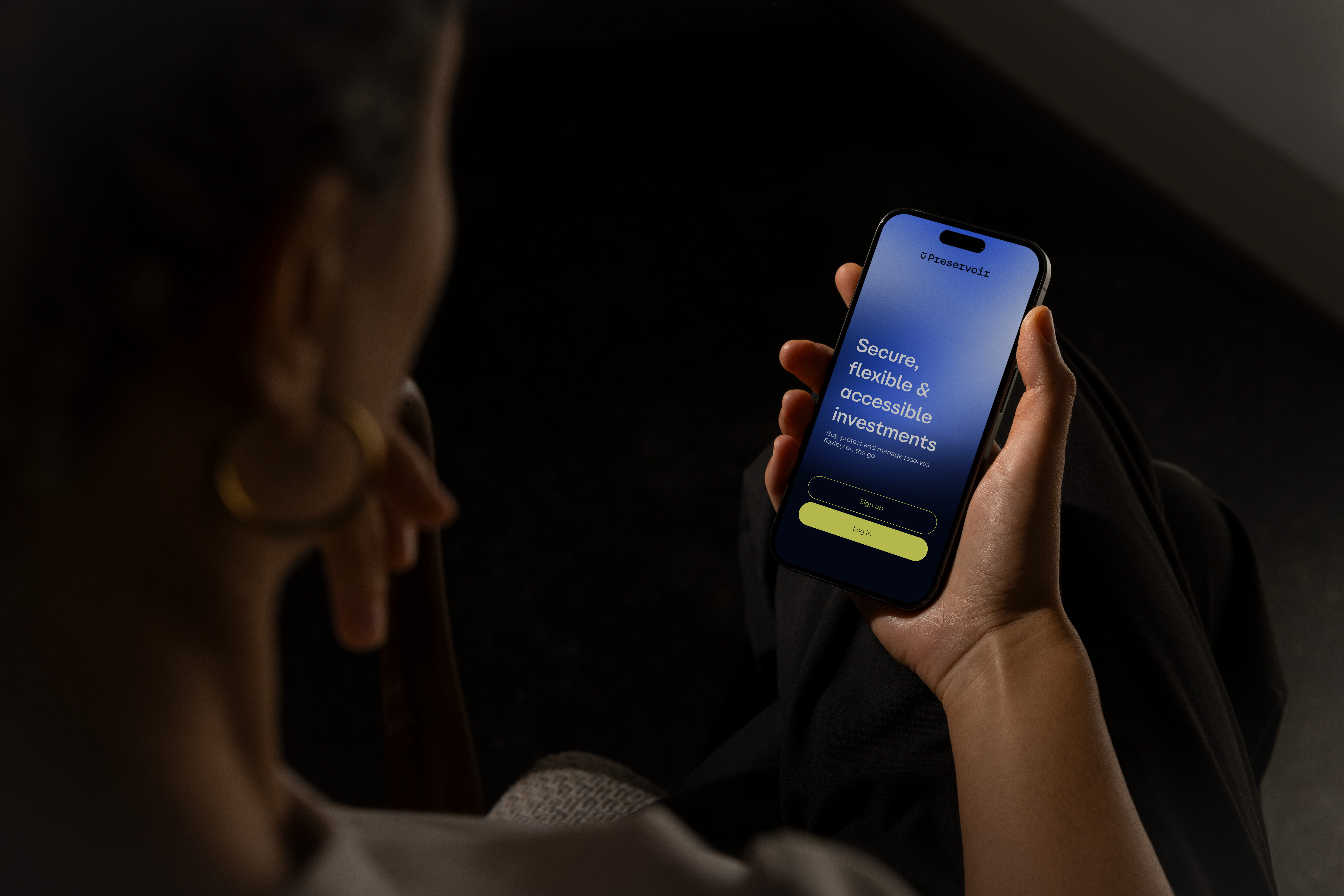 Preservoir App Mockup